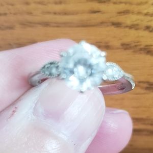 Diamonique ring